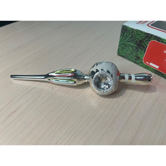 GORGEOUS Commodore Vintage Tree Topper & Shiny Brite Ornaments Bells & more - Picture 8 of 14